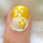 reverse floral nail design 1