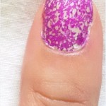 salt spotted nail art