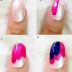 trendy nail art cascade