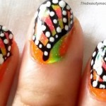 butterfly wings nail art1