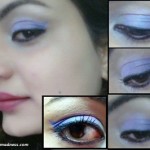 purple smokey eyes