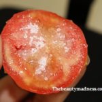 tomato scrub to lightgen skin