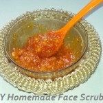 homemade face scrub