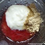 strawberry face pack