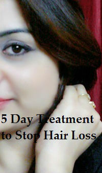 5 Day Treatment to Stop Hair Loss