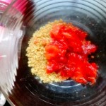 strawberry and wheat germ mask