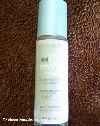 maybelline Instant Age Rewing Foundation