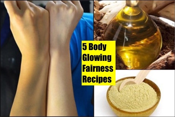 5 Simple Body Glowing Fairness Recipes