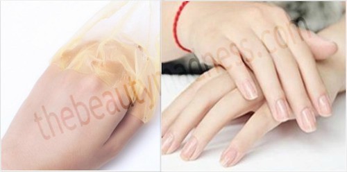Hand Whitening Peel Off Mask | Fair Smooth Young Hands Instantly!
