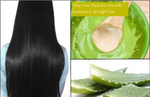 This Aloe hair pack can make hair glossy, smooth, frizz-free & straight in 20 minutes!