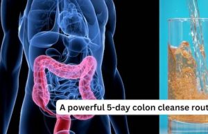This daily routine will cleanse your colon in 5 days!