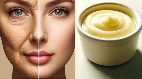 How to wash ghee and apply it to reduce wrinkles