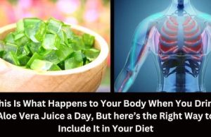 This Happens to Your Body When You Drink One Glass of Aloe Vera Juice a Day, But This is How You Should Have It