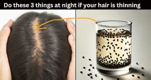 Do these 3 things at night if your hair is thinning