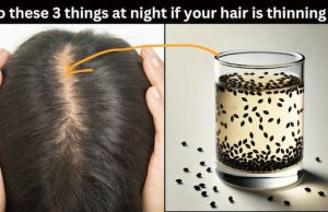 Do these 3 things at night if your hair is thinning