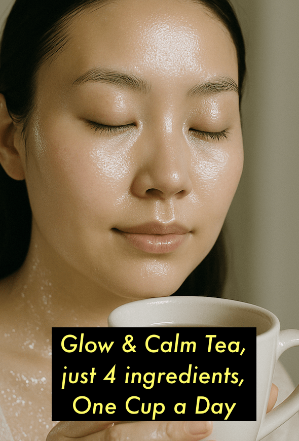 Glow & Calm Tea, Just 4 Ingredients, One Cup a Day