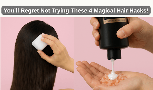 You’ll Regret Not Trying These 4 Magical Hair Hacks!