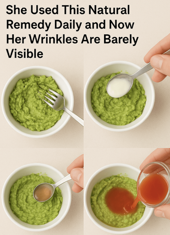 She Used This Natural Remedy Daily and Now Her Wrinkles Are Barely Visible