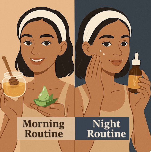 A universal skincare routine that actually brightens your skin, lighten spots and promotes a younger appearance
