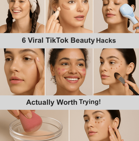 6 Viral TikTok Beauty Hacks Actually Worth Trying!